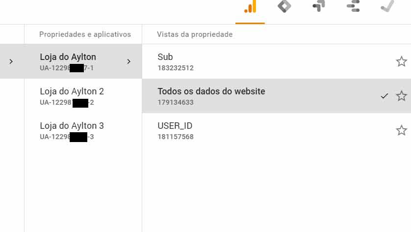 Várias Vistas de Propriedade para subdomínio no Google Analytics - Por Aylton Inacio
