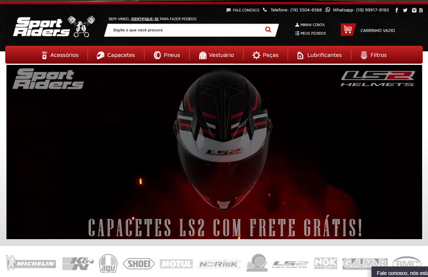 Loja Virtual Sport Riders - Por Aylton Inacio